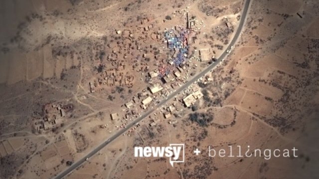 An image of the Al Khamis market in Yemen before it was bombed by the Saudi-led coalition.