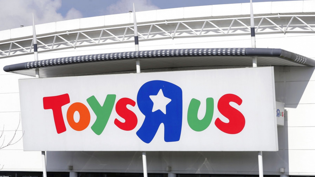 Branch of Toys R Us at St Andrews Retail Park in Birmingham in England.