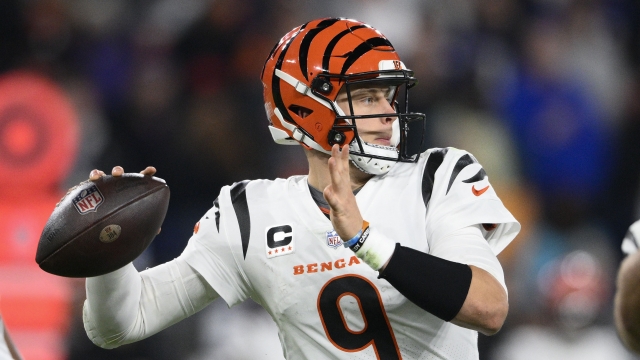 Cincinnati Bengals quarterback Joe Burrow.