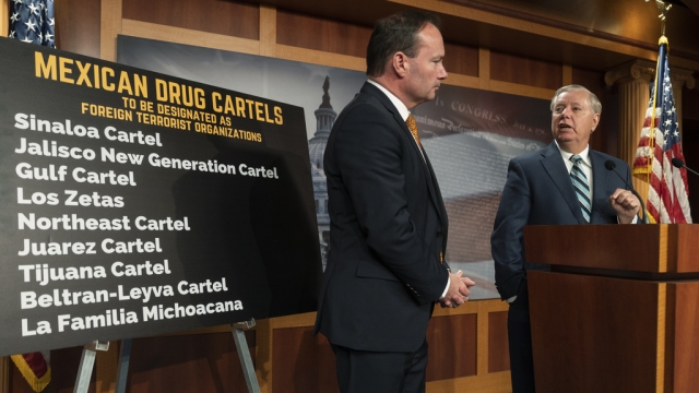 Senators Graham,  Mike Lee discuss bill addressing Mexico drug cartels and foreign terrorist organizations.