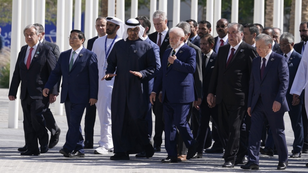 World leaders at the COP28 U.N. Climate Summit.